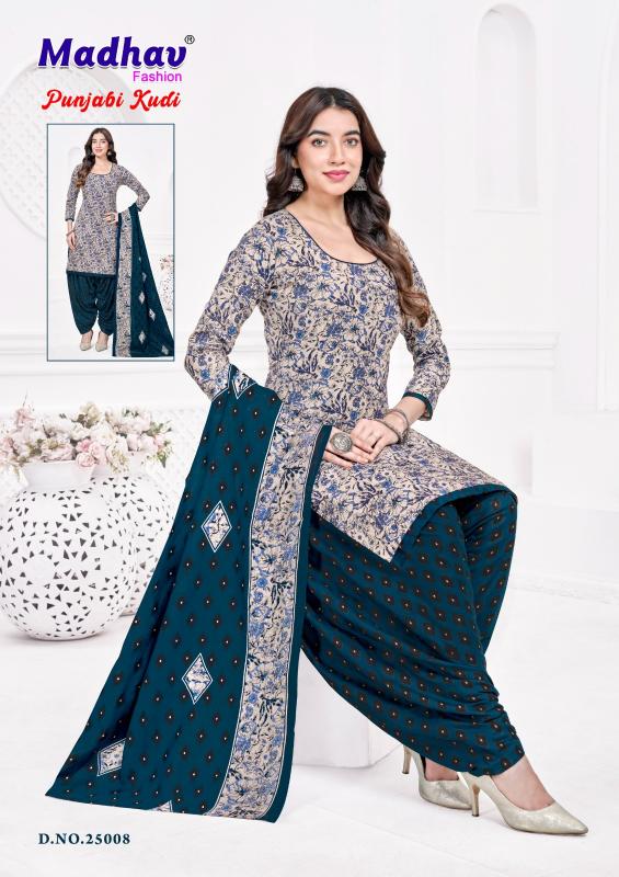 Madhav punjabi kudi vol 25 dress material wholesalers